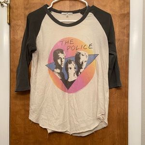 Police baseball tee